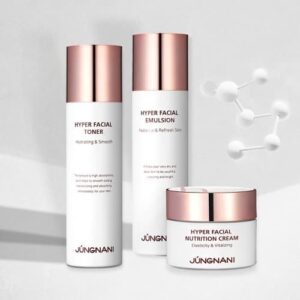 Bộ dưỡng ẩm và đàn hồi da JÚNGNANI Hyper Facial 3pcs Set