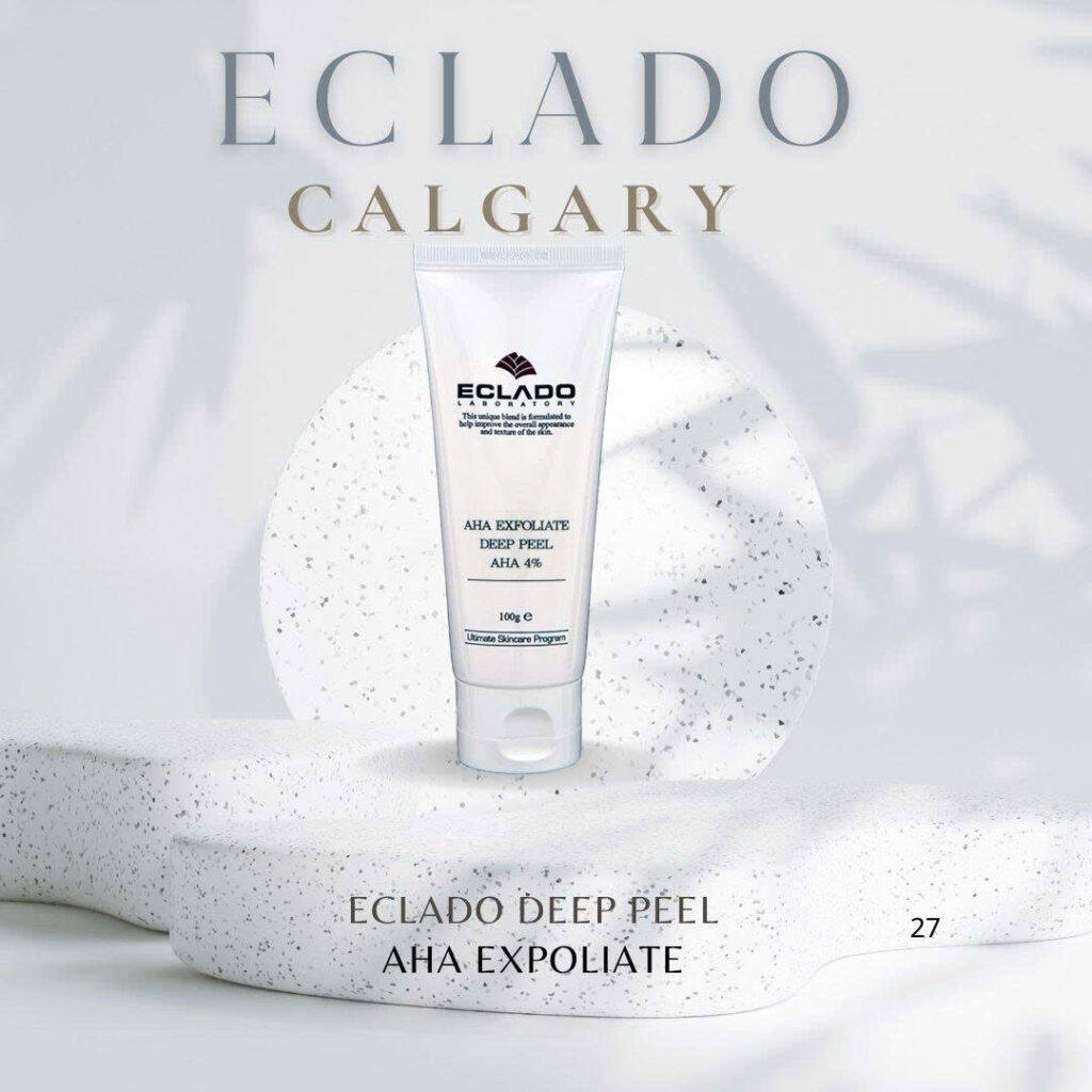 Tẩy da chết Eclado AHA Expoliate Deep Peel 100gr – Sạch sâu, Mềm mịn – Hàn Quốc | AHA & Hạt óc chó tự nhiên