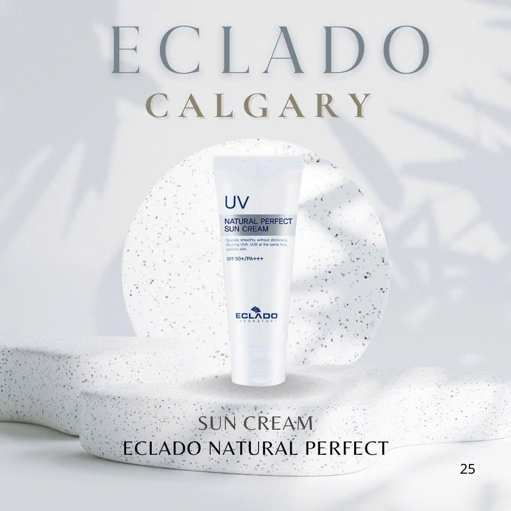 Kem chống nắng Eclado Natural Perfect Sun Cream 70gr – Bảo vệ tối đa, Dịu nhẹ – Hàn Quốc | SPF50+ PA+++