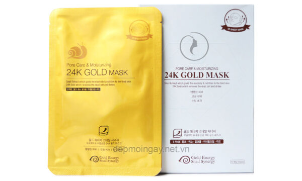 Mặt Nạ PORE CARE & MOISTURIZING 24K GOLD MASK