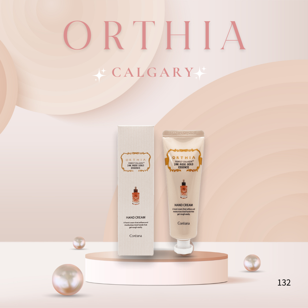 Kem Dưỡng Da Tay Tinh Chất Hoa Hồng Và Vàng 24k – Orthia 24K Rose Gold Essence